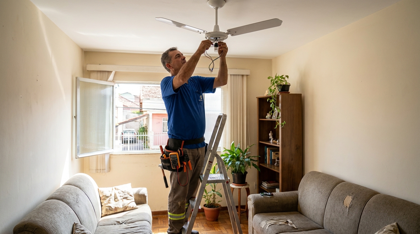 Montagem de Ventilador em Belo Horizonte‑MG
