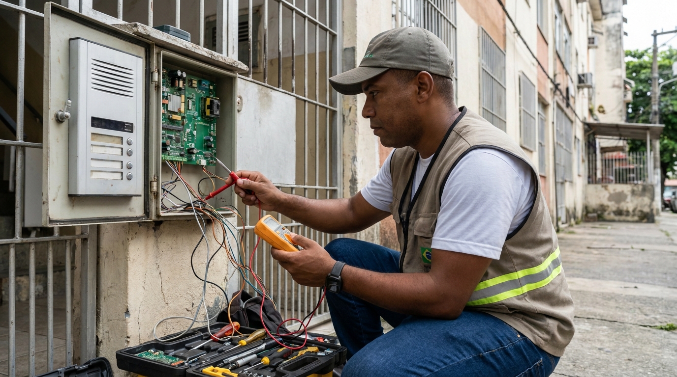 Reparo de placa e campainha em Belo Horizonte‑MG